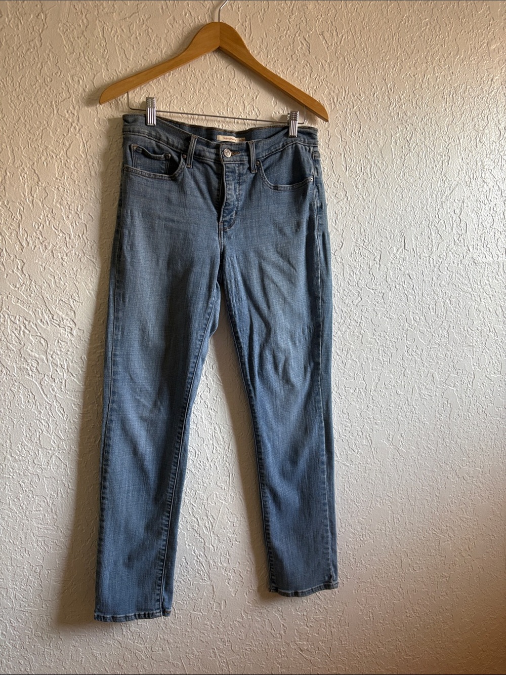 Levi's Light Blue Straight Leg Jeans